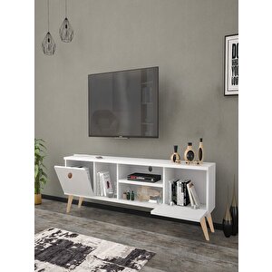 160 Cm Esin Beyaz Tv Ünitesi