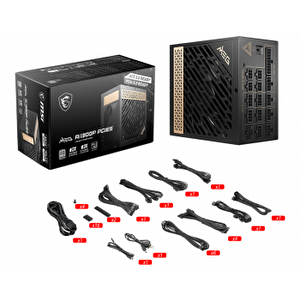 Msi Meg Ai1300p Pcie5 1300w 80+ Platinum Psu