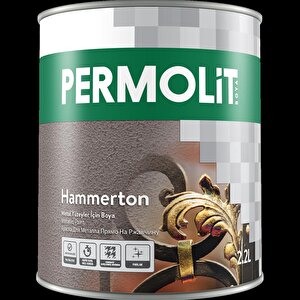Hammerton Dekoratif Metal Boyası Koyu Kahve 0.75 Lt.