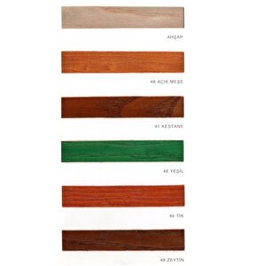 Vernikli Ahşap Koruyucu Boya Yeşi̇l 0.75 Lt. Bambu-Yeşil