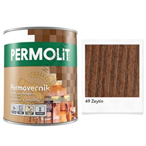 Vernikli Ahşap Koruyucu Boya Zeyti̇n 0.75 Lt. Zeytin