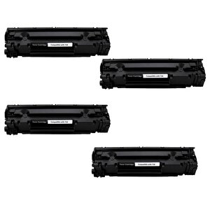 Hementoner Canon I Sensys Mf4750 (crg-728) Muadil Toner 4 Lü Paket