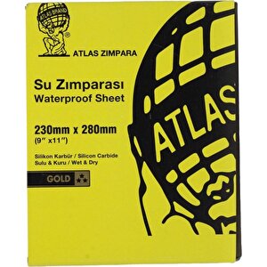 Atlas 188 Su Zımparası 1200 Kum - 10 Adet