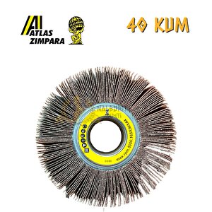 Flanşlı Mop Zımpara 165x50x44 - P40 Kum