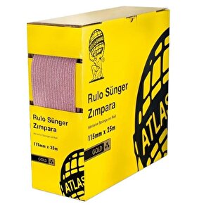 Rulo Soft Sünger Zımpara 115 Mm. - 25 Mt. - 150 Kum