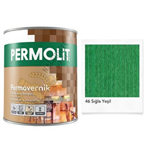 Vernikli Ahşap Koruyucu Boya Yeşi̇l 2.5 Lt. Bambu-Yeşil