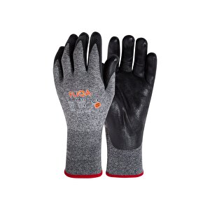 Kn-120 Köpük Nitril Eldiven | Yağ Ve Aşınmaya Karşı Koruma No:10 10 (XL)