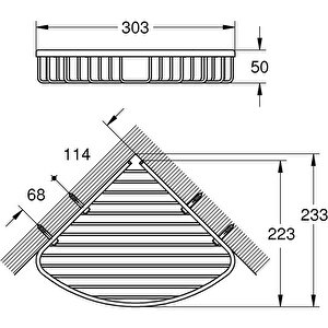 Grohe Baucosmopolitan Sabunluk 40663001