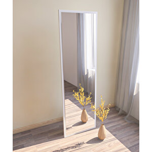 Tessa Beyaz Ayaklı Boy Aynası 160x50cm