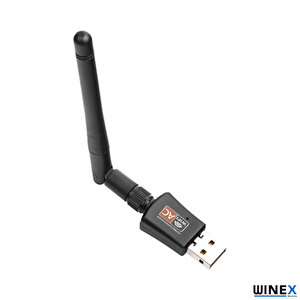 Winex Dual Band 2.4g+5g Usb Wifi Adaptör Dongle Ac 600mbps