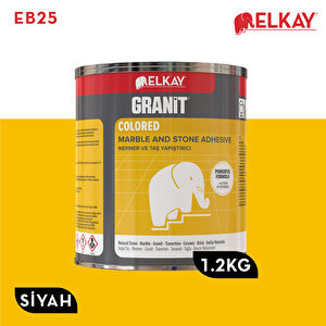 GRANIT Siyah Mermer Granit Ve Taş Yapıştırıcı 1200 Gr
