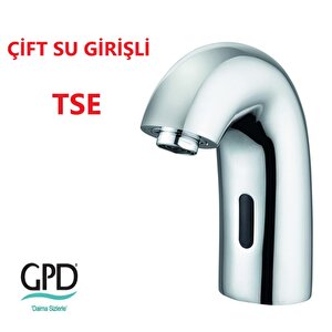 Gpd Fotoselli Çift Su Girişli Lavabo Bataryası Flb10