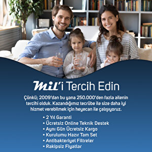 Su Arıtma Cihazı 14 Aşamalı Alkali Filtreli 8 Lt Çelik Tanklı (DNP14-M-S)