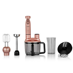 Chef Blend Mega Blender Set-rosegold