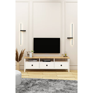 Remy Tv Ünitesi 150 Cm Sepet-beyaz Alt Modül