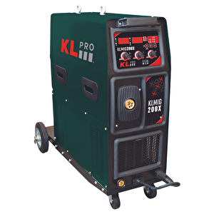 Klpro Klmig200x 240 Amper Mma İnverter Gazlı Ve Gazsız Gaz Altı Kaynak Makinesi