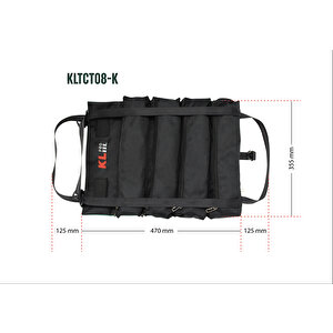 Klpro Kltct08-k Katlanabilir Alet Çantası