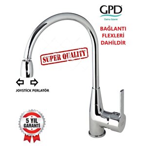Gpd Solus Tek Gövde Evye Armatür Bataryası Mte55 - Orji̇nal Ürün