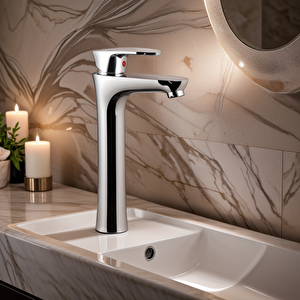 Krom Mix Çanak Lavabo Bataryası 29 cm