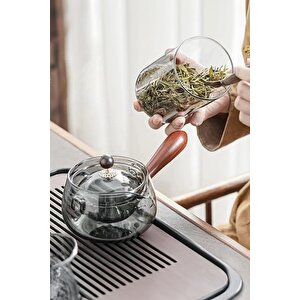 Magia Sihirli Cam Demlik - Bitki Çayı Botoks Demleme 500 Ml.
