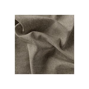 Kadife Dokulu Fon Perde Pilesiz Tek Kanat Açık Kahve 50x270 cm 