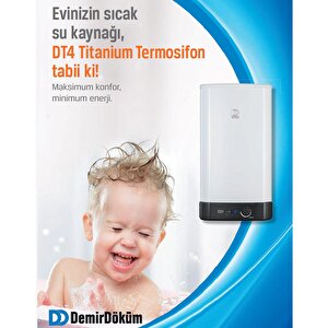 (montaj Dahil) Dt4 Titanium Digital 80 Lt. Elk. Ter.