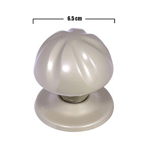 Gülyonca Kapı Tokmağı Kapı Topuzu Babası Kolu Metal Tokmak Saten