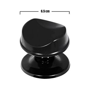 Gülkumru Kapı Tokmağı Kapı Topuzu Babası Kolu Metal Tokmak Siyah