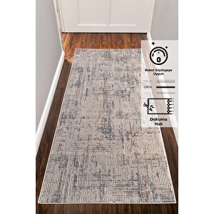 Motto 4481  Modern Dokuma Yolluk Halı 100x400 cm