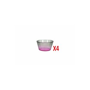 Tirius Pembe-k.yeşil Kase 11 Cm 4'lü 04fia002620