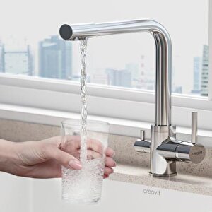 Creavit Su Arıtma Çıkışlı Mutfak Evye Bataryası Armatürü Dw8700