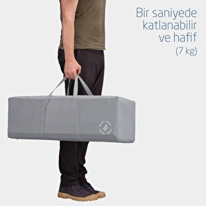 Maxi Cosi Swift 3'ü Bir Arada Beşik Seyahat Yatağı Oyun Parkı Beyond Grey Eco