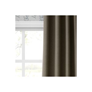 Blackout Karartma Tek Kanat Fon Perde Haki Yeşili 350x270 cm