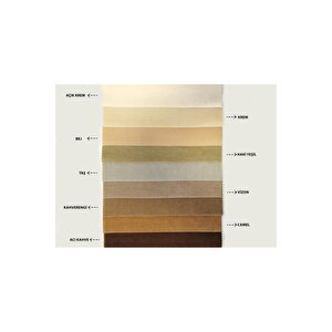 Kadife Dokulu Fon Perde Pilesiz Tek Kanat Açık Mavi 400x260 cm