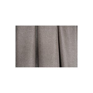 Hasır Dokulu Lüks Fon Perde Pilesiz Tek Kanat Bej Kahve 70x280 cm