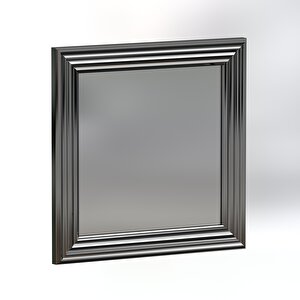4'lü Gümüş Çerçeveli Dekoratif Salon Dresuar Aynası