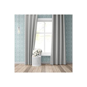 Blackout Karartma Tek Kanat Fon Perde Açık Gri 350x280 cm