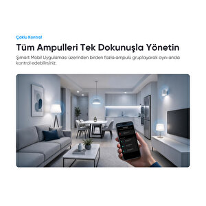 Akıllı Wi-Fi Ampul 16 Milyon Renk