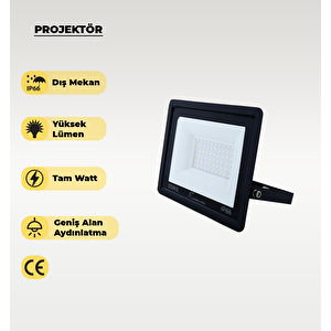 50w Kırmızı Işık Ip65 Led Projektör