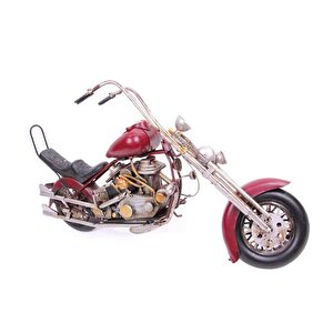 Dekoratif Metal Motosiklet Biblo Knm-0804e-733
