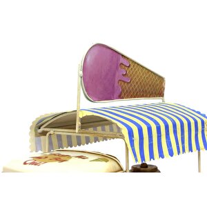 Himarry Dekoratif Metal Dondurma Arabası Dekor Biblo Hediyelik