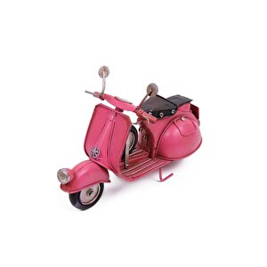 Dekoratif Metal Scooter Biblo Dekoratif Hediyelik
