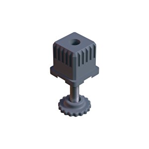 30x30 Gizli Ayarlı Rotil Ayak Takımı Gri