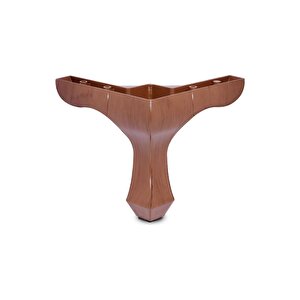 14 Cm Ceviz Lükens Ayak Ve Montaj Vidaları