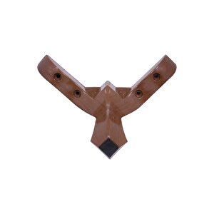 14 Cm Ceviz Lükens Ayak Ve Montaj Vidaları