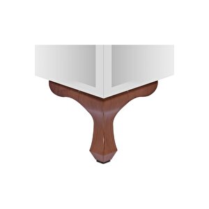 14 Cm Ceviz Lükens Ayak Ve Montaj Vidaları
