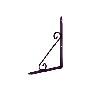 Ferforje Raf Altı Metal L Ayak - 20x15 Cm 2 Adet