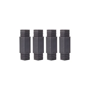 Siyah Profil Için Universal Plastik Ara Bağlantı Takozu 147 Mm 4 Adet 40x40