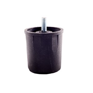 Plastik Baza Ayağı 3/8" Kalın Diş 4 Adet