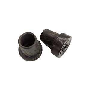 Baston Lastiği Kanedyen Koltuk Değneği Asa Lastiği Siyah 22 Mm 1 Adet